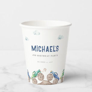 Monster Truck Bash Birthday  Paper Cups