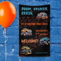 Monster Truck Bash Boy 5th Birthday Party
