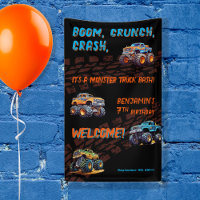 Monster Truck Bash Boy 7th Birthday Party