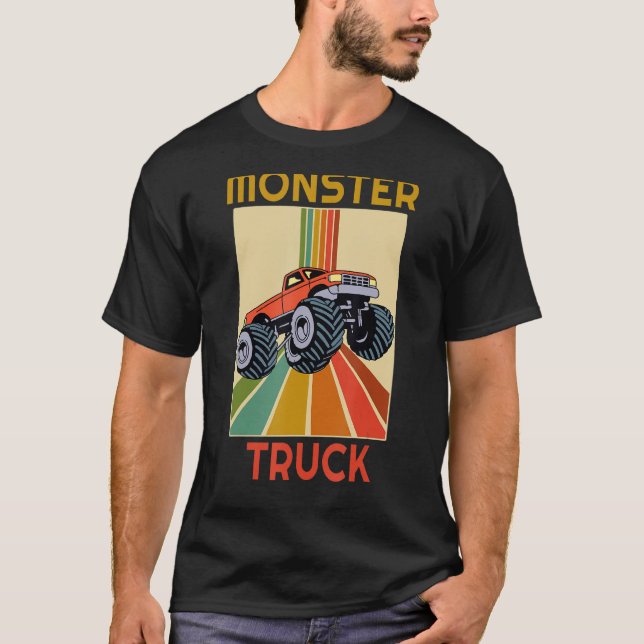 Monster Truck Big Style Truck T-Shirt (Front)