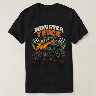 Monster Truck Big Wheels Bigger Attitude Fans T-Shirt