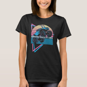 Monster Truck Birthday Aunt Of The Birthday Boy T-Shirt