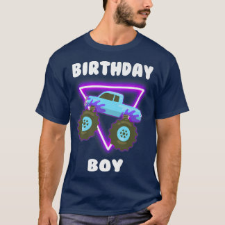 Monster Truck Birthday Boy T-Shirt
