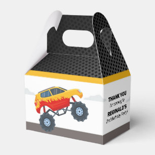 Monster Truck Birthday Party Favour Box