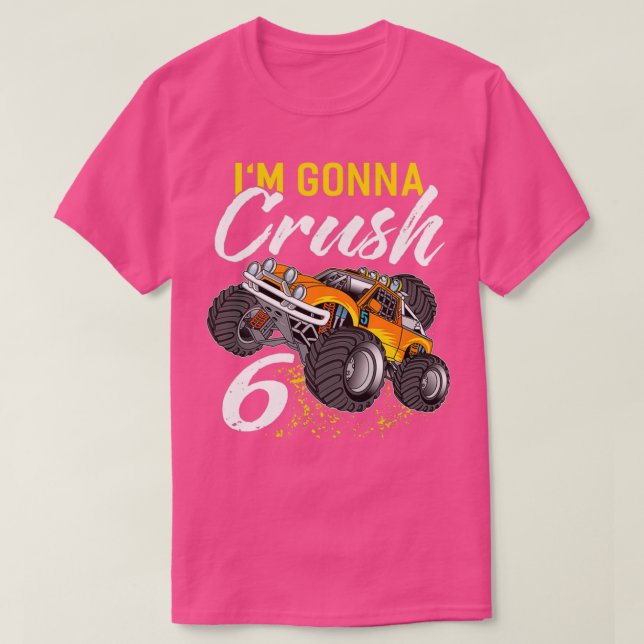 Monster Truck Birthday Shirt 2 (Design Front)
