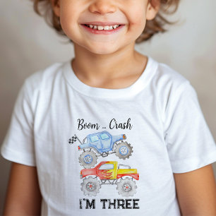 Monster Truck Birthday Toddler T-Shirt