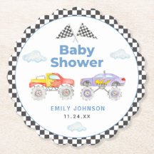 Monster Truck Boy Baby Shower
