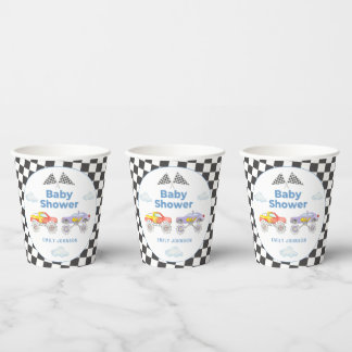 Monster Truck Boy Baby Shower Paper Cups