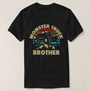 Monster Truck Brother Matching Family  T-Shirt