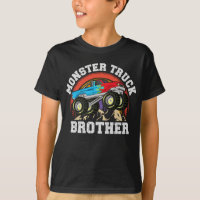 Monster Truck Brother Matching Family 