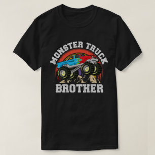Monster Truck Brother Matching Family  T-Shirt