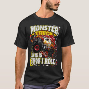 Monster Truck By Monstee T-Shirt