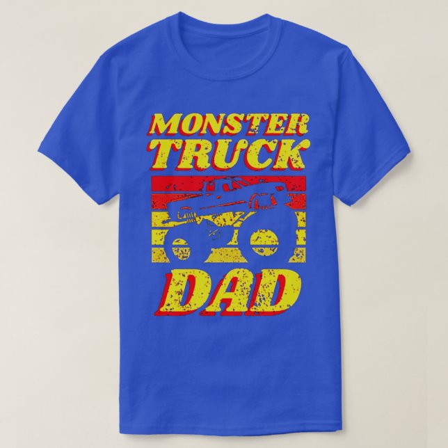 Monster Truck Car Lover T-Shirt (Design Front)