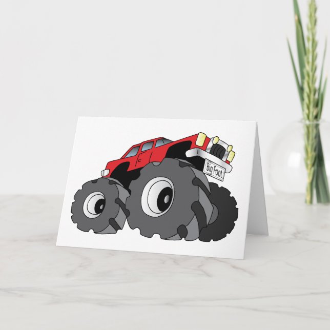 Monster Truck Card (Front)