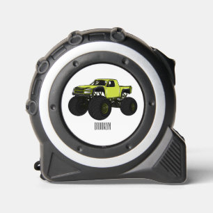 Monster truck cartoon illustration 1