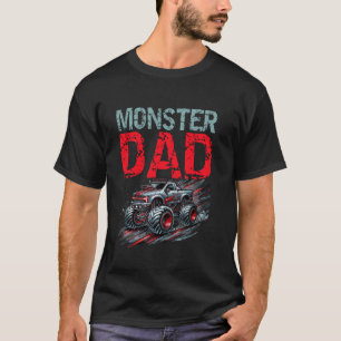 Monster Truck Dad Father's Day Men T-Shirt