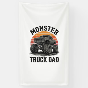 Monster Truck Dad Vintage Off Road Graphic_1 Banner