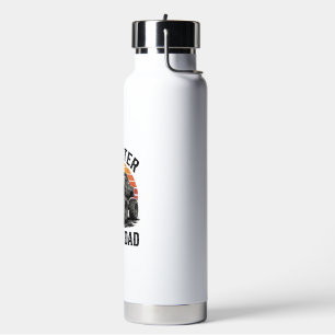 Monster Truck Dad Vintage Off Road Graphic_1 Water Bottle