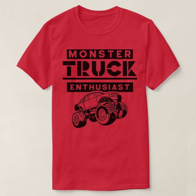 Monster Truck Enthusiast 3 T-Shirt (Design Front)