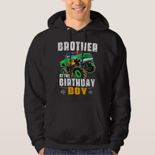 Monster Truck Family Matching Brother Of The Birth Hoodie