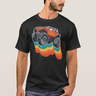 Monster Truck Fans Retro Vintage Monster Truck 207 T-Shirt