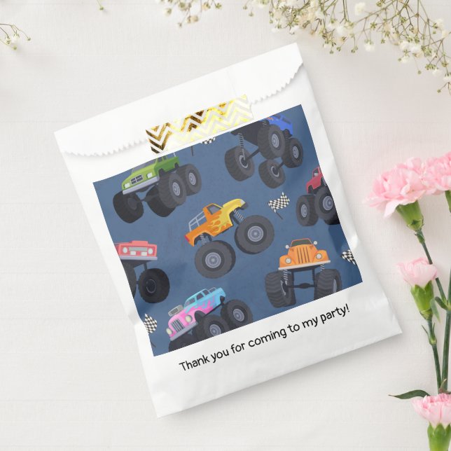 Monster Truck Favour Bags (Sealed)