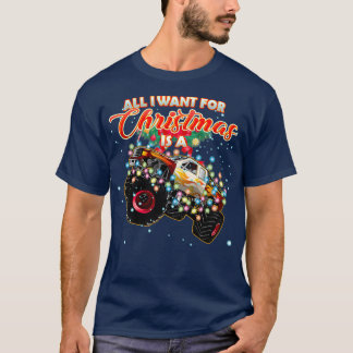 Monster Truck for Christmas T-Shirt
