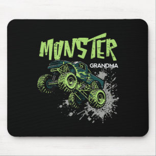 Monster Truck Grandma 4x4 Family Matching Nana Mouse Mat