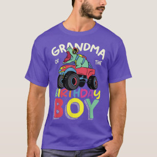 Monster Truck Grandma Of The Birthday Boy T-Shirt