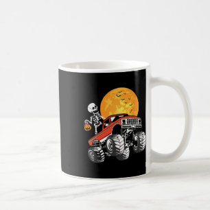 Monster Truck Halloween Boys Truck Pumpkin  Coffee Mug