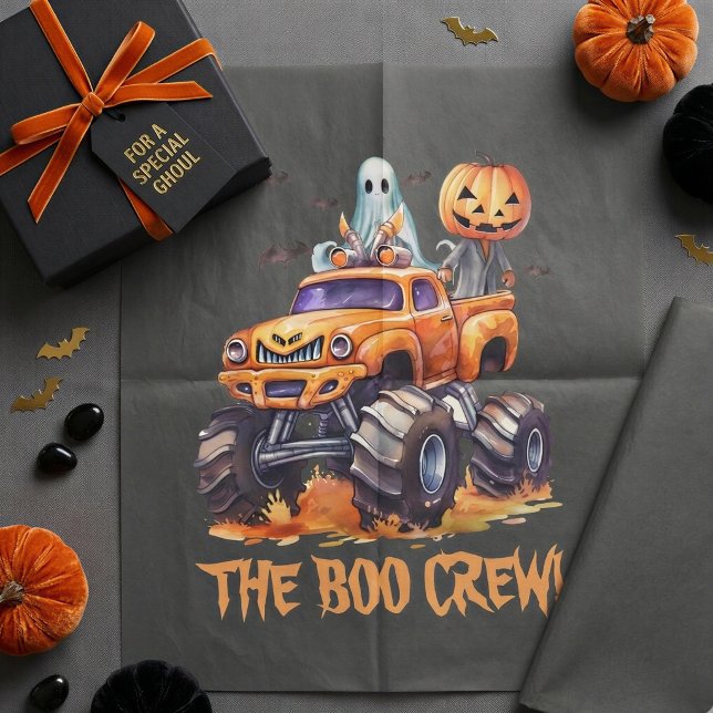 Monster Truck Halloween Packaging Tissue Paper (Creator Uploaded)