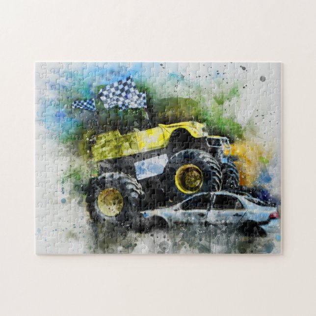 Monster Truck Jigsaw Puzzle (Horizontal)