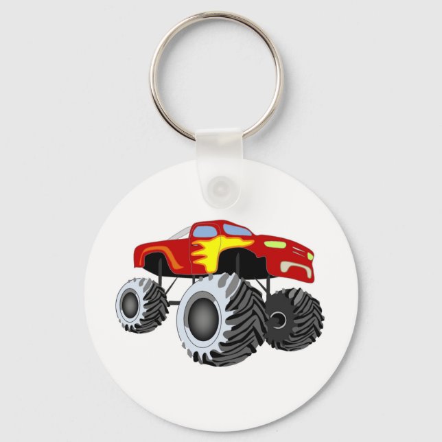 Monster Truck Key Ring (Front)