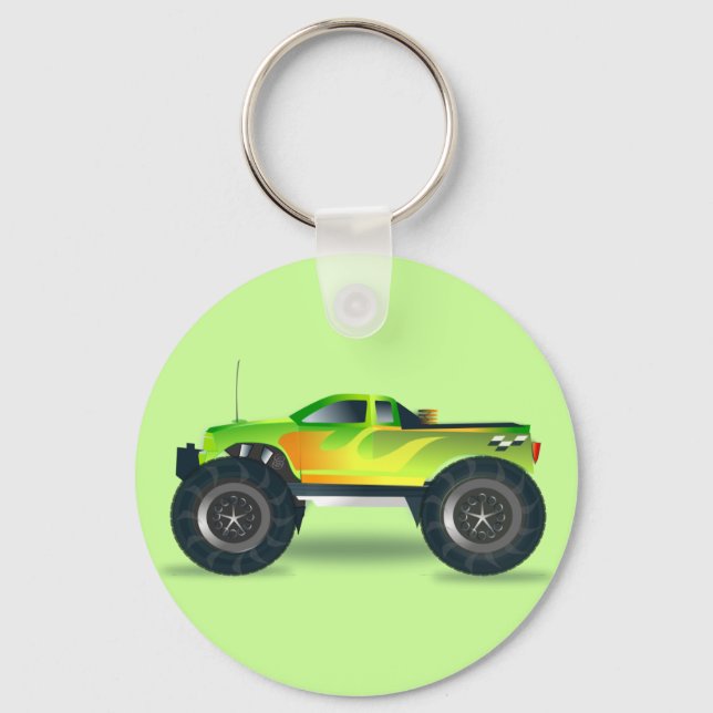 Monster Truck Key Ring (Front)