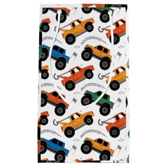 Monster Truck kids gift bag (Front)