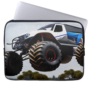 Monster Truck Launch, Laptop Sleeve