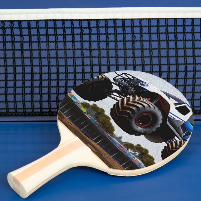 Monster Truck Launch, Ping Pong Paddle (Insitu)