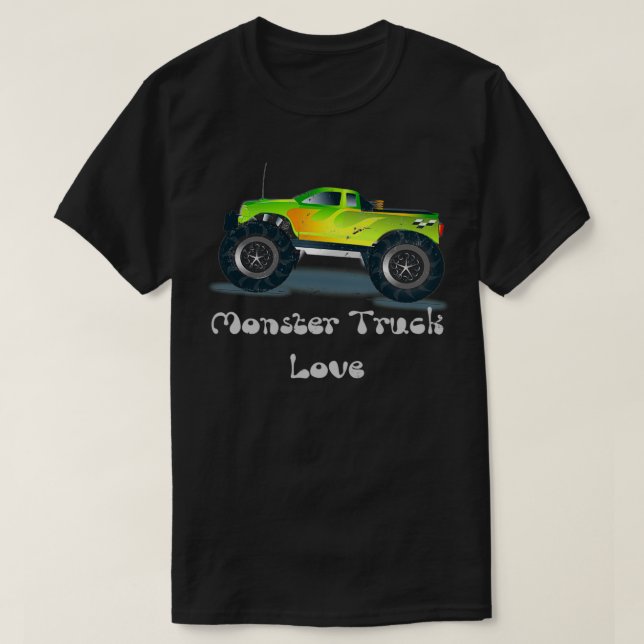 Monster truck love 3 T-Shirt (Design Front)
