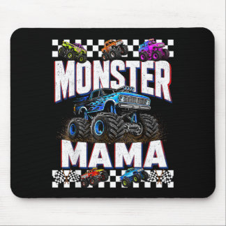 Monster Truck Mama Family Matching Monster Trucks Mouse Mat
