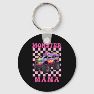 Monster Truck Mama Pink Monster Trucks Lover Mom G Key Ring
