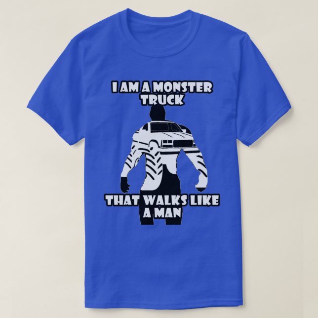 Monster Truck Man T-Shirt (Design Front)