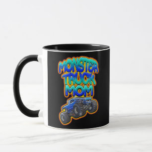 Monster Truck Mom Graffiti Style  Mug