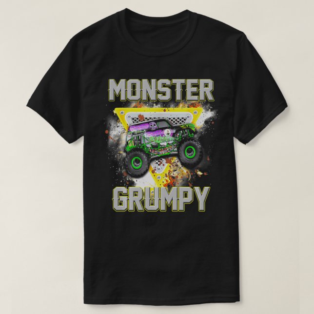 Monster Truck  Monster Truck Are My Jam Truck Love T-Shirt (Design Front)