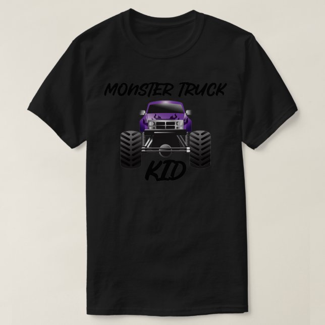 MONSTER TRUCK Monster Truck Kid 12 T-Shirt (Design Front)