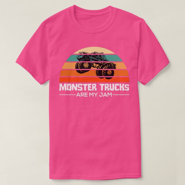 Monster Truck Monster Truck Kids Monster Trucks T-Shirt (Design Front)