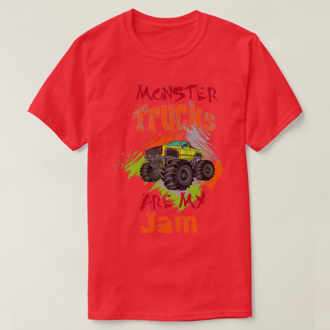 Monster Truck Monster Truck s T-Shirt (Design Front)