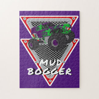 monster truck mud bogger jigsaw puzzle