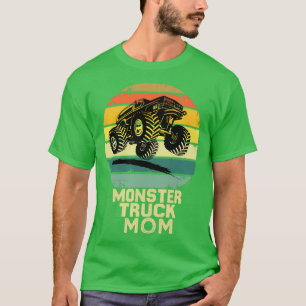 Monster Truck Mum Shirt Retro Vintage Monster Truc