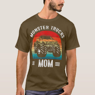 Monster Truck Mum Shirt Retro Vintage Monster Truc