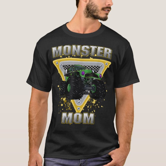Monster Truck Mum T-Shirt (Front)